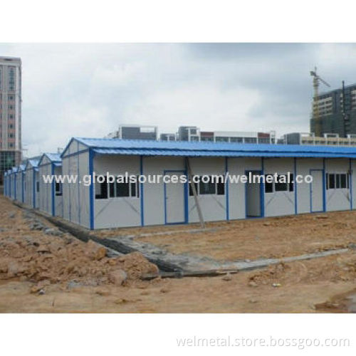 Prefabricated light steel mobile prefab house